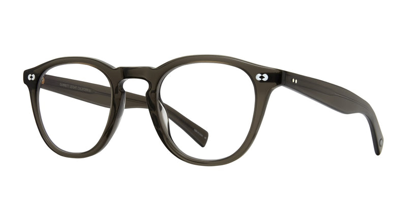 Garrett Leight Hampton X Black Glass