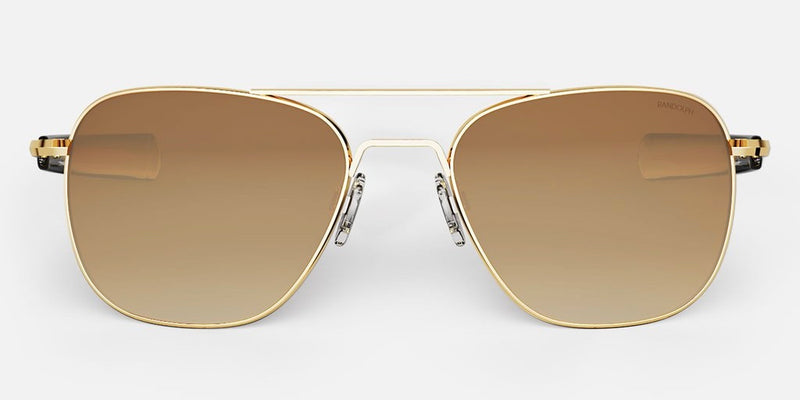 Randolph Engineering Aviator 55 23K Gold Cape Sand