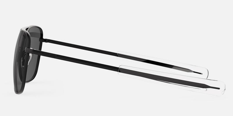 Randolph Engineering Aviator 55 Matt Black American Grey